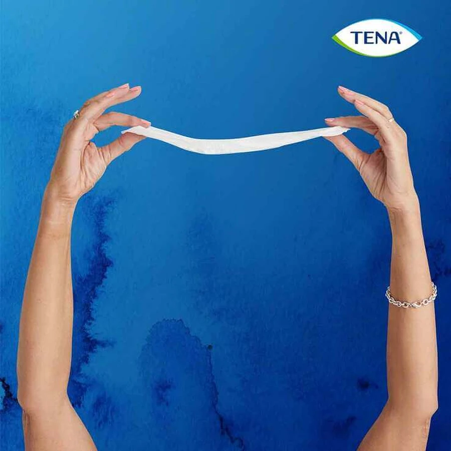 Serviettes hygiéniques TENA® Discreet Lady Pads Extra pour l'incontinence, 12 x 20 pièces