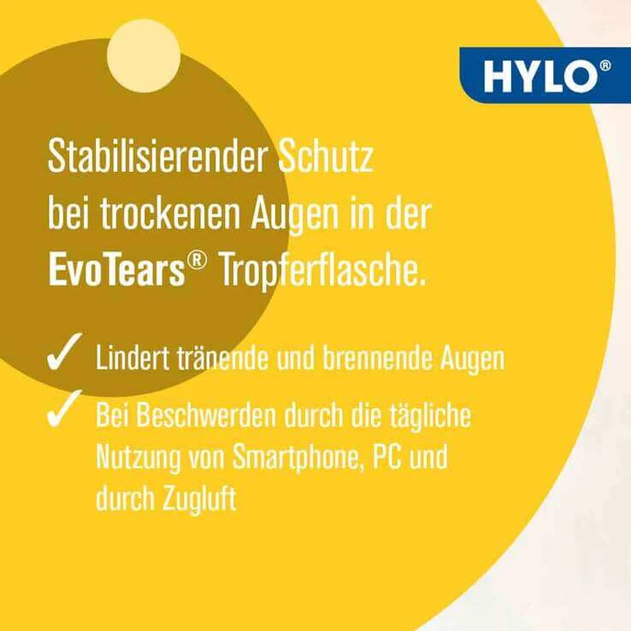 EvoTears® Augentropfen, 2x3 ml Augentropfen