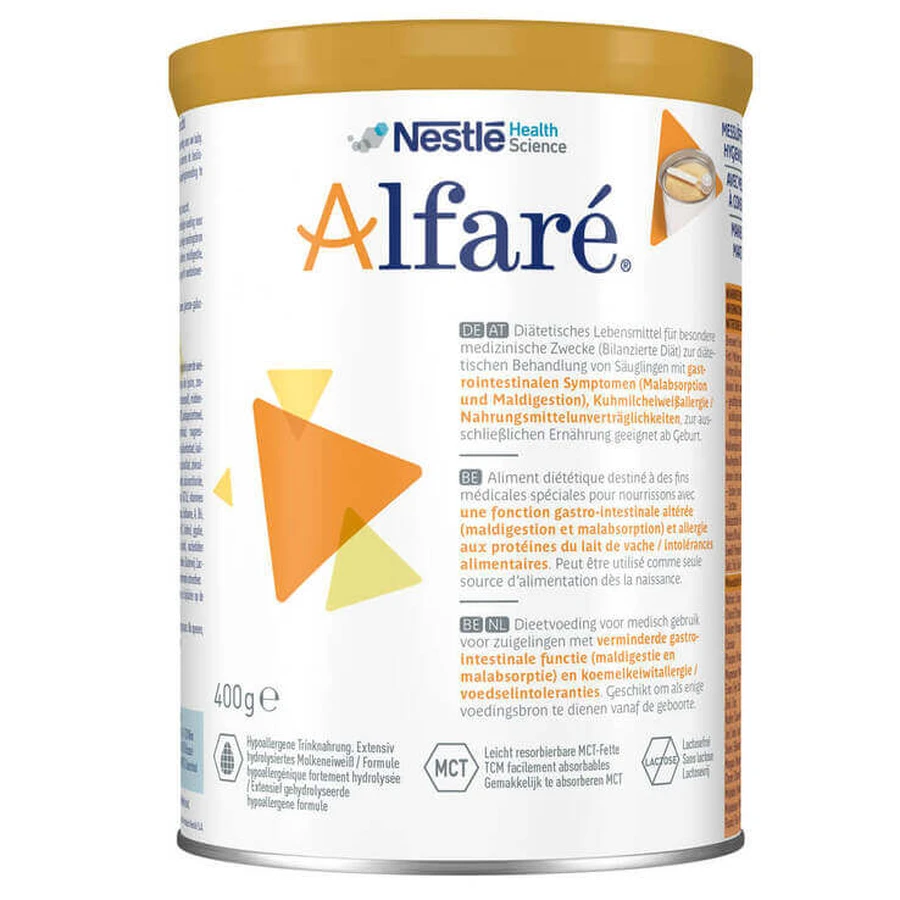 Alfare Spezialnahrung Pulver, 6X400 g Pulver