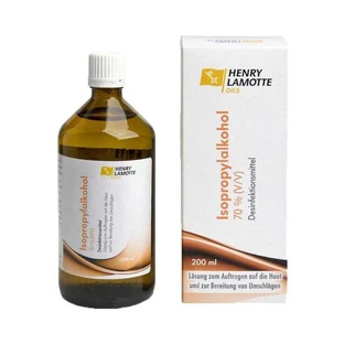 70% v/v Isopropyl Alcohol, Henry Lamotte, 200 ml liquid