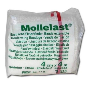Mollelast 4 cm x 4 m, blanco, 20 vendas