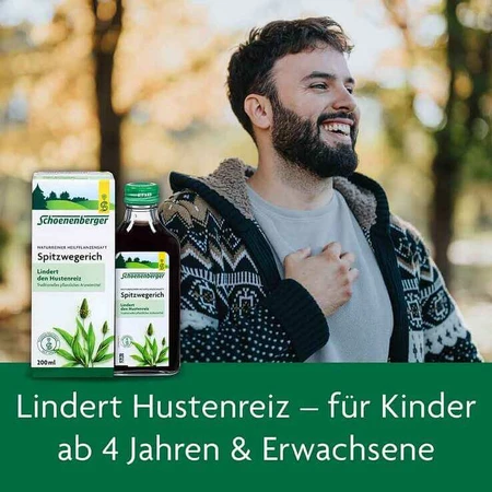 Schoenenberger HPS Weegbree-sap, 200 ml