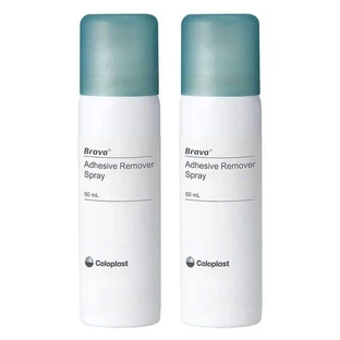Spray para eliminar la placa dental Brava, 2 frascos pulverizadores de 50 ml
