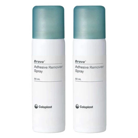 Spray para eliminar la placa dental Brava, 2 frascos pulverizadores de 50 ml