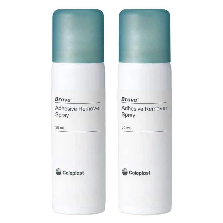 Spray para eliminar la placa dental Brava, 2 frascos pulverizadores de 50 ml
