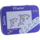 Children's Dolphin-Shaped Band-Aids, Tin, 20 Band-Aids