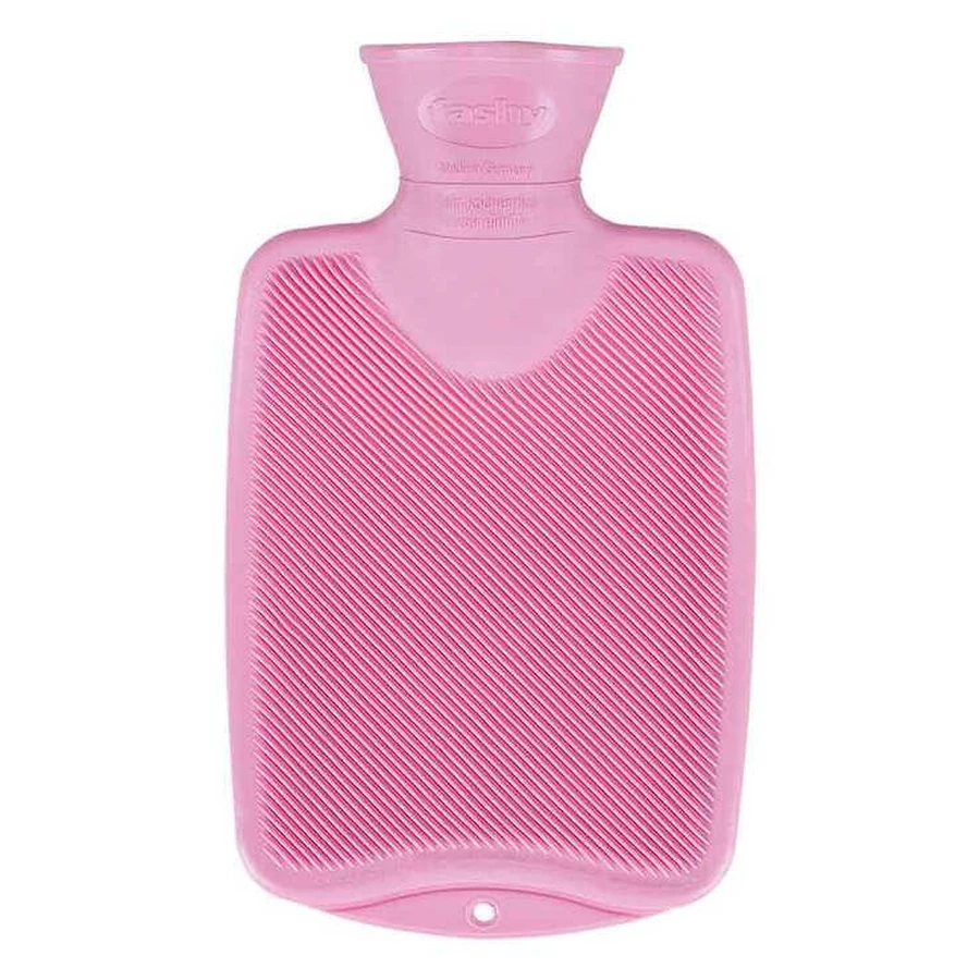 Fashy Children's Hot Water Bottle, Half-Lamella, Pink, 1 pc., as is