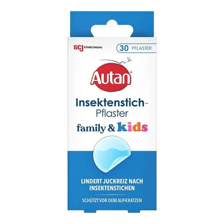 Autan-pleisters tegen insectenbeten, 30 stuks