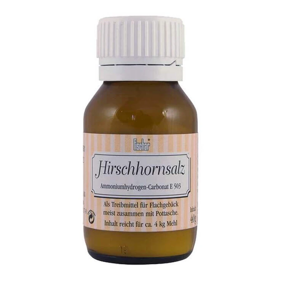 Hirschhornsalz DAB 6, 40 g n.v.