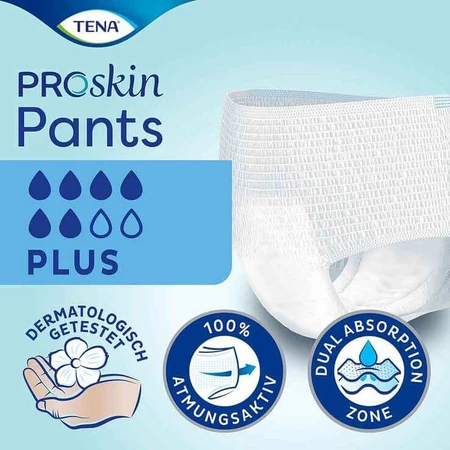 Tena Pants Plus M voor incontinentie, verpakking van 11 stuks