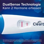 Clearblue-zwangerschapstest: 6 dagen ervoor — 2 hormoontests, 1 zwangerschapstest