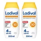 Ladival Lotion voor de gevoelige en normale huid SPF 50+, 2x200 ml lotion