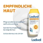 Ladival Lotion voor de gevoelige en normale huid SPF 50+, 2x200 ml lotion