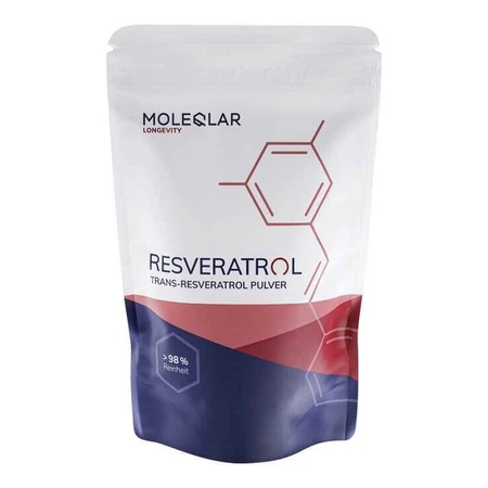 Moleqlar Resveratrol Trans-Resveratrol Pulver, 100 g Pulver