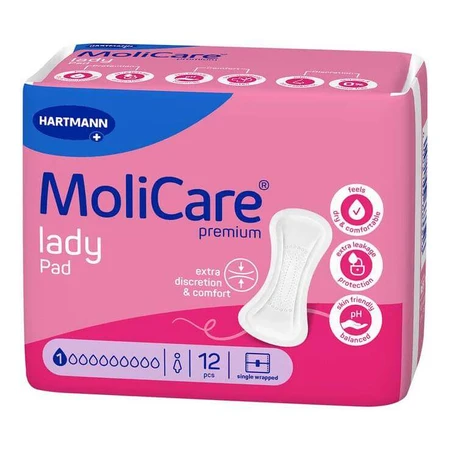 Molicare Premium Lady Pad 1 Drop, 12 pièces, n.v.