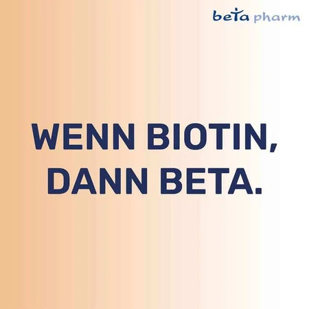 Comprimidos de biotina beta de 10 mg, 50 comprimidos