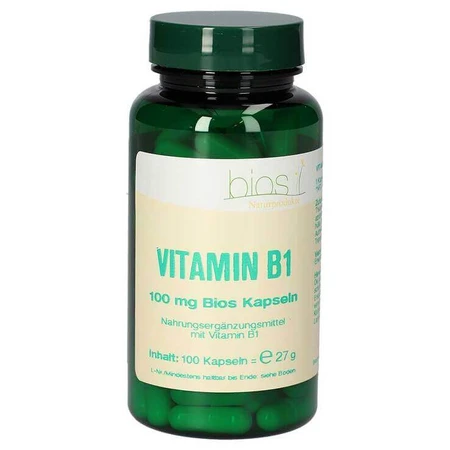 Vitamin B1 100 mg Bios Capsules, 100 capsules