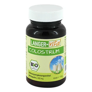 Organic Colostrum 800 mg / daily capsules, 60 capsules