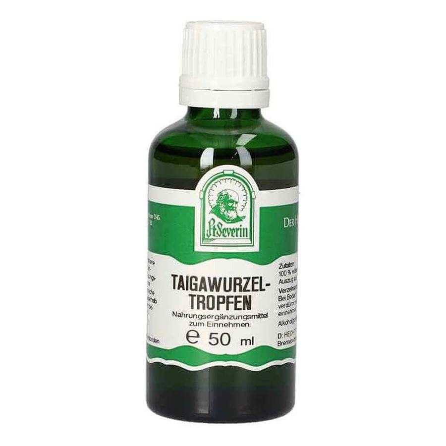 Gotas de raíz de taiga, frasco de 50 ml