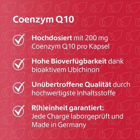 Coenzyme Q10 200 mg, gélules végétaliennes, 120 gélules