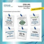 Collal Colagen Halal, pulbere în ambalaj Doypack, 300 g pulbere