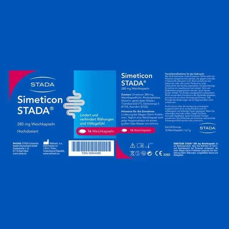 Simeticon STADA® 280 mg Soft Capsules, 32 soft capsules