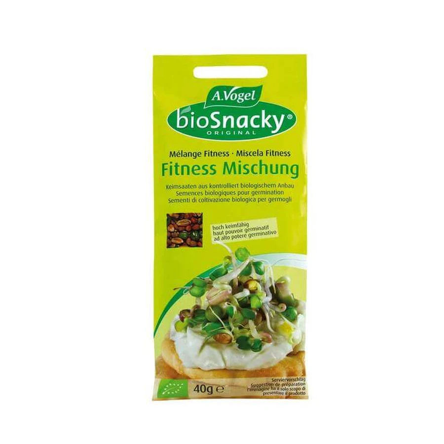 Biosnacky Fitness Sprout Mix Seeds, 40 g, unsalted