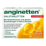 anginetten® suikervrije keelpastilles, 24 stuks