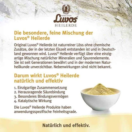Luvos® Healing Clay, Fine-Grained Powder, 380 g Powder