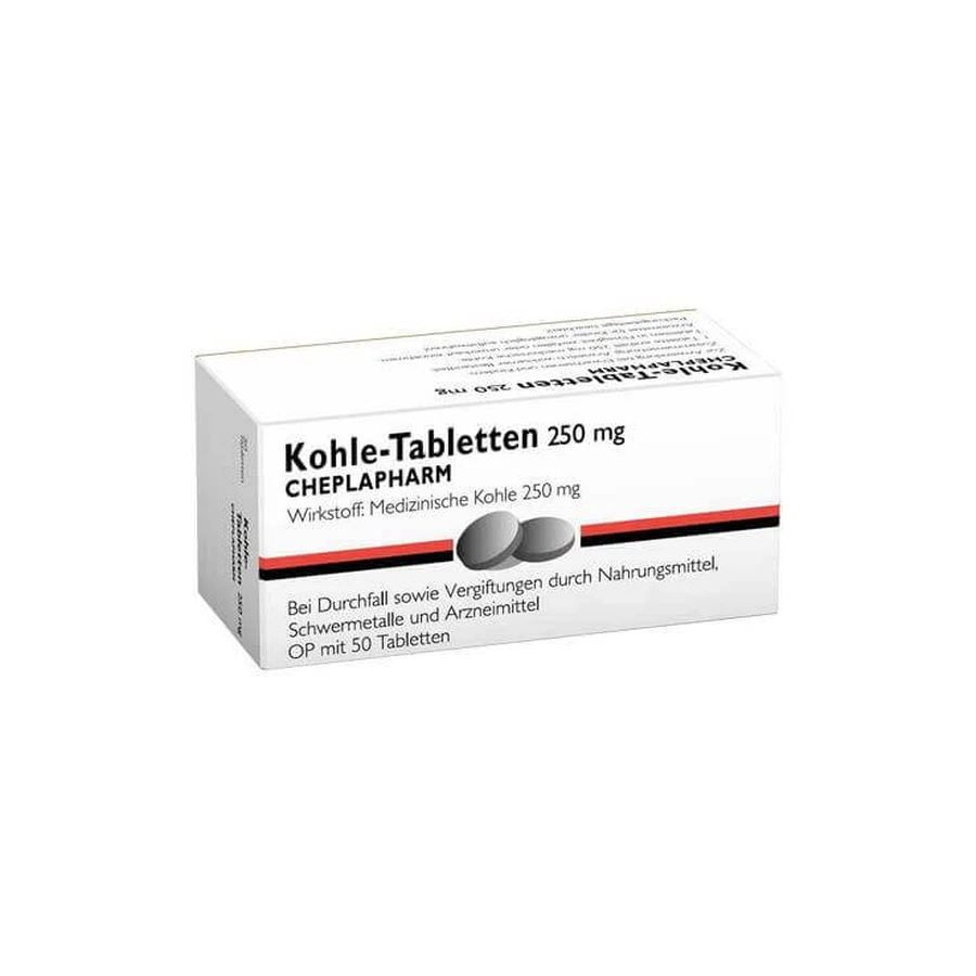 Houtskooltabletten, 30 tabletten