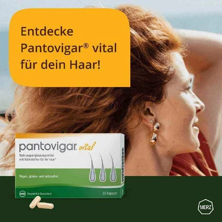 Pantovigar Vital-capsules met voedingsstoffen voor het haar, 2 x 180 capsules