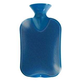 Bouillotte Fashy « Half-Lamella », couleur saphir, 1 pièce, en l'état