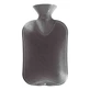 Fashy Hot Water Bottle, Double-Layer, Anthracite, 1 pc. (as is)