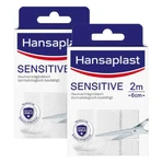 Apósitos hipoalergénicos Hansaplast Sensitive, 6 cm x 2 m, 2 apósitos