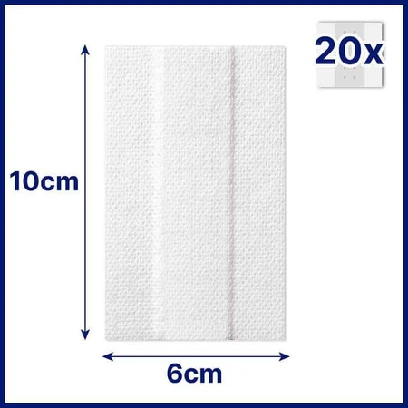 Apósitos hipoalergénicos Hansaplast Sensitive, 6 cm x 2 m, 2 apósitos