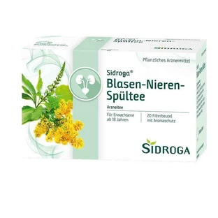 Herbata Sidroga do oczyszczania pęcherza i nerek w saszetkach, 20 x 2,0 g herbaty