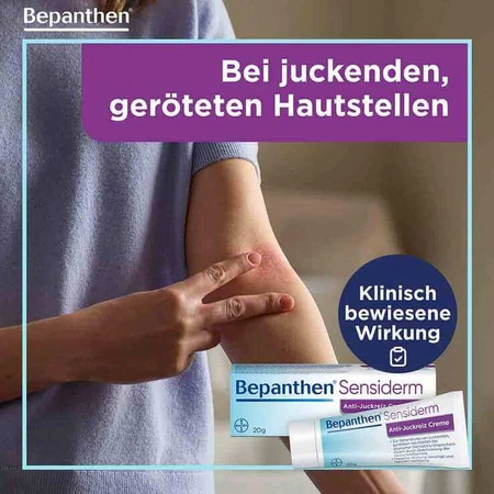 Bepanthen Sensiderm Anti-Juckreiz Creme, 2x50 g Creme