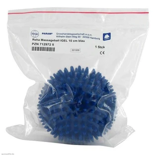 Massageball Igel 10 cm blau, 1 St n.v.