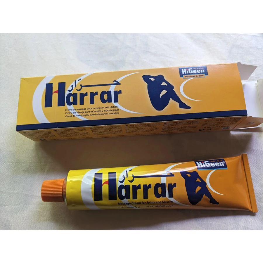 Crema para dolores musculares y articulares - Harrar, 120 ml, Higeen