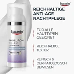 Eucerin Anti-Age Hyaluron-Filler Epigenetic Night, crema de noche de 50 ml