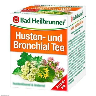 Bad Heilbrunner Cough and Bronchial Tea, 8 x 2.0 g tea bags