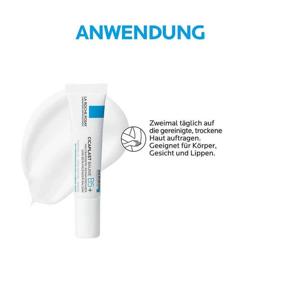 La Roche-Posay Cicaplast Baume B5+, 2 x 100 ml crème