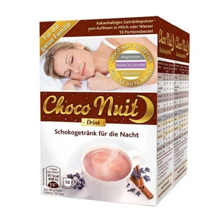 Choco Nuit Good Night chocoladedrankmix, 10 zakjes