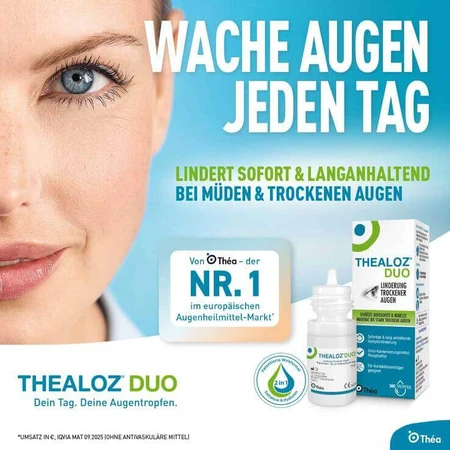 Thealoz® Duo Eye Drops, 3 x 10 ml eye drops