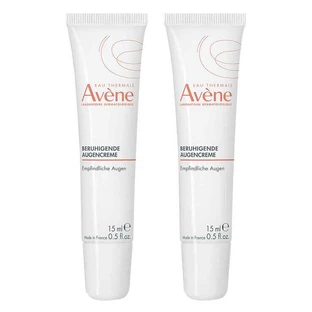 Crema calmante para el contorno de los ojos de Avene, 2 x 15 ml de crema para el contorno de los ojos