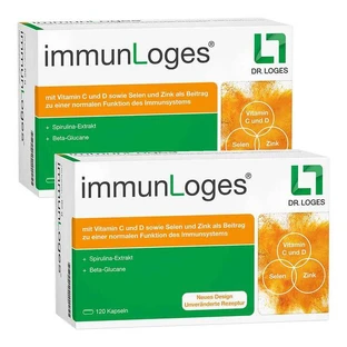 immunLoges Capsules, 2 x 120 capsules