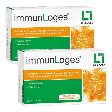 immunLoges Capsules, 2 x 120 capsules