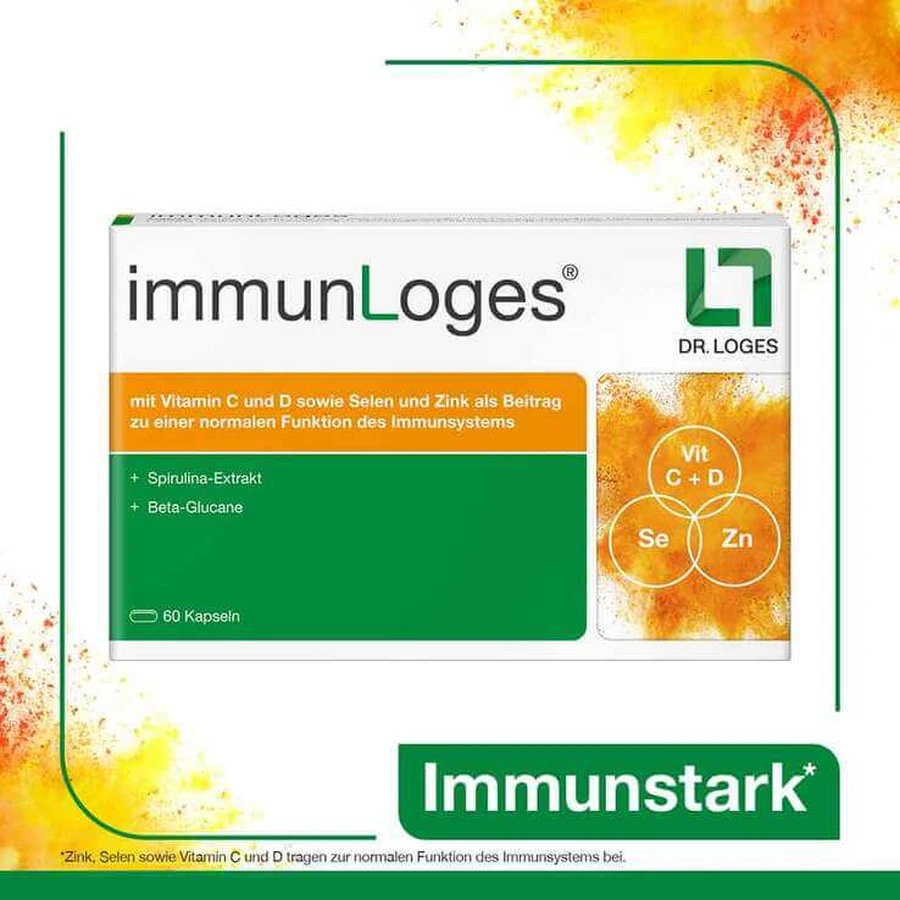 immunLoges Capsules, 2 x 120 capsules
