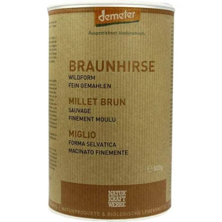 Braunhirse Bio Pulver, 500 g Pulver