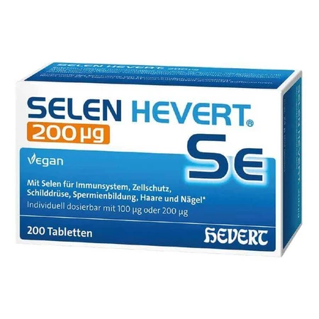 Selenium Hevert 200 µg tabletten, 100 tabletten